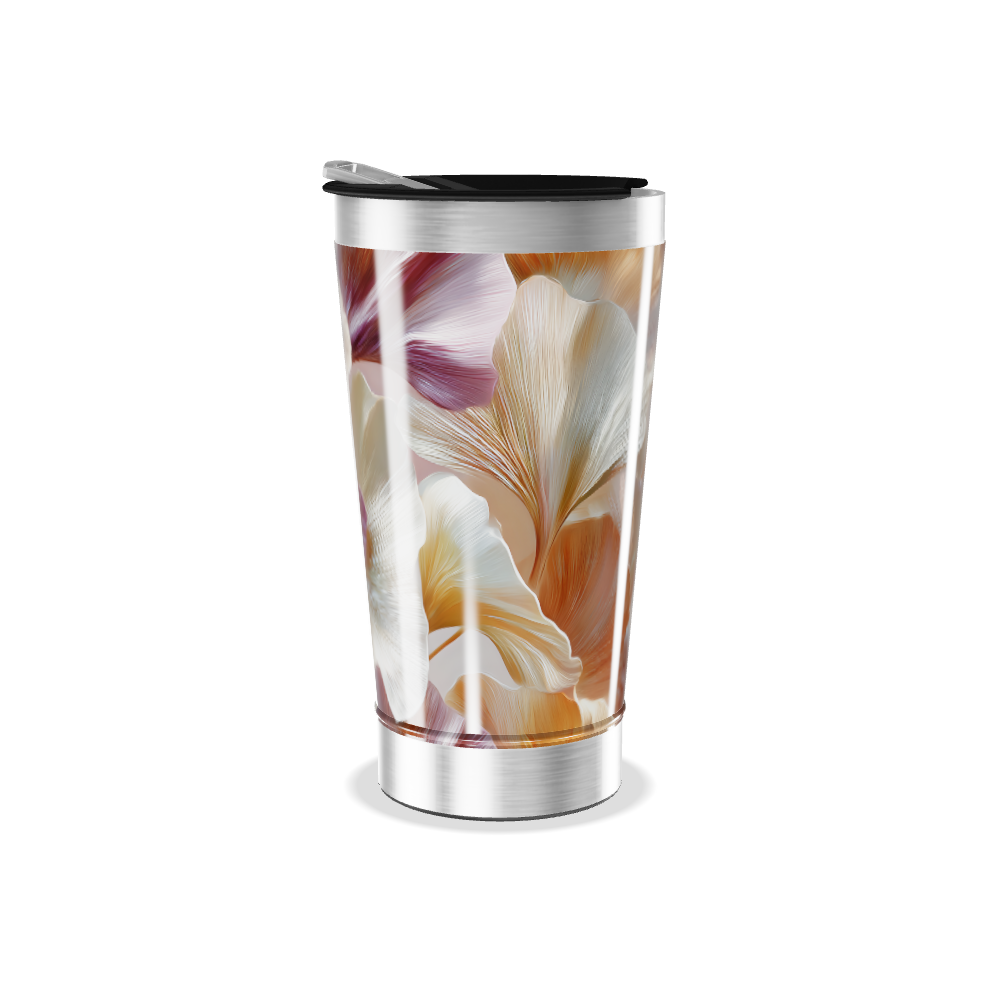 Copo Térmico - Estampa Floral Colorida