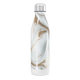Garrafa Inox - Marmorizada Branco e Dourado