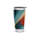 Copo Térmico - Geométrico Colorido Aço Inox