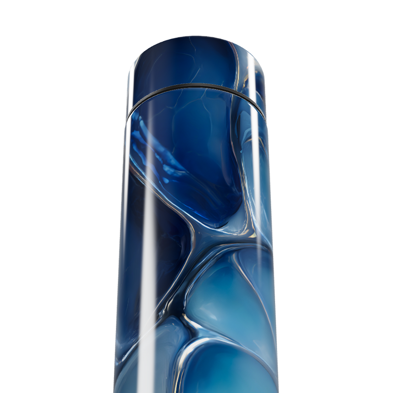 Garrafa Térmica Touch - Azul Marmorizado Digital