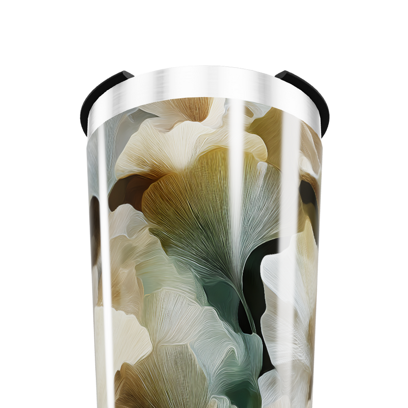 Copo Térmico - Estampa Floral Aquarela