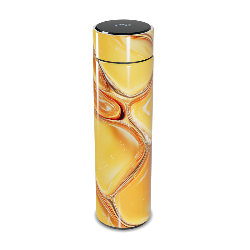 Garrafa Térmica Touch Estampa Amarela