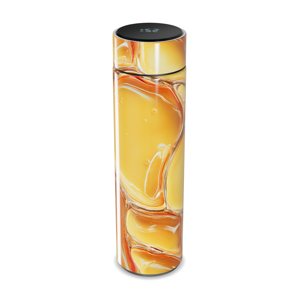 Garrafa Térmica Touch Estampa Amarela