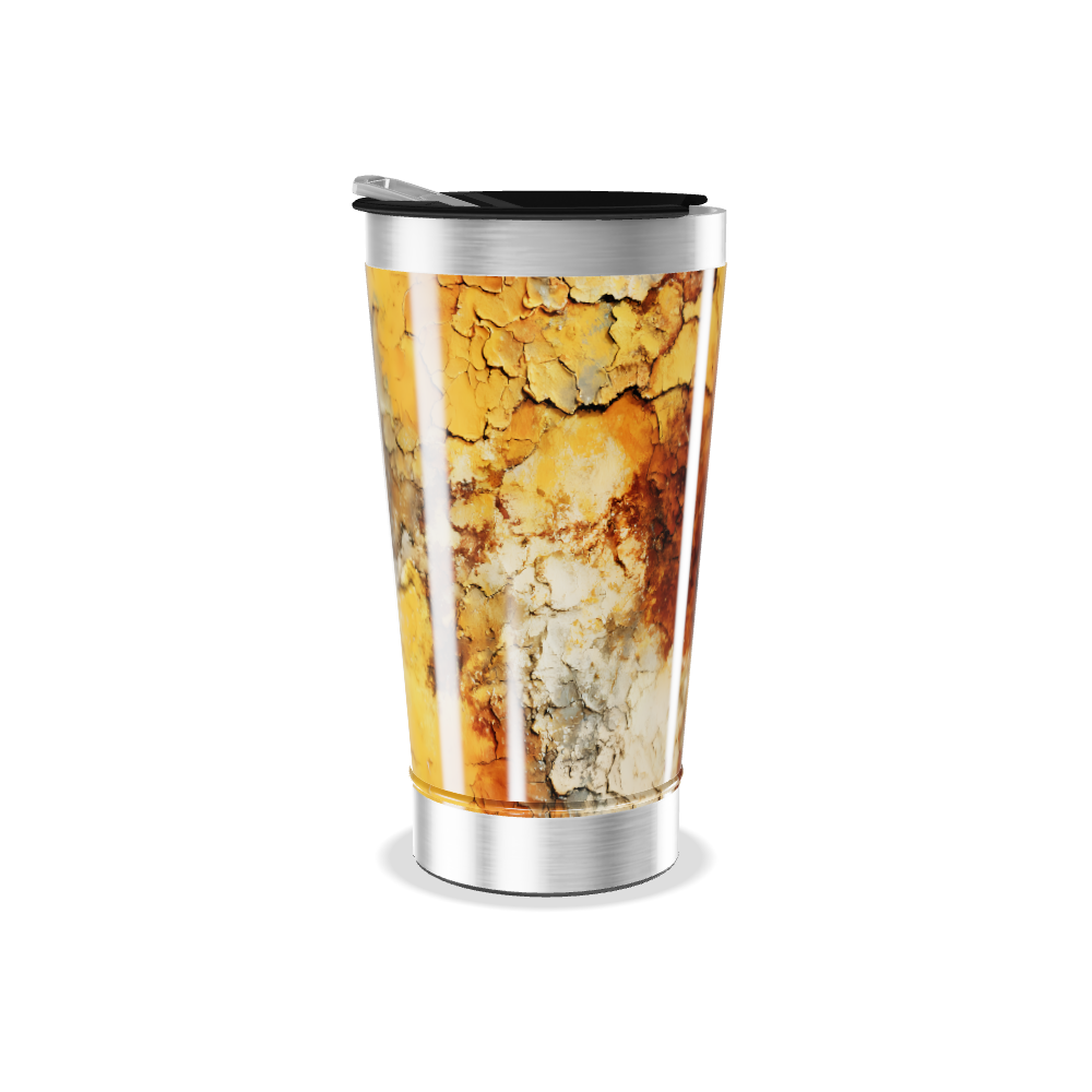 Copo Térmico - Estampa Rachada Colorida