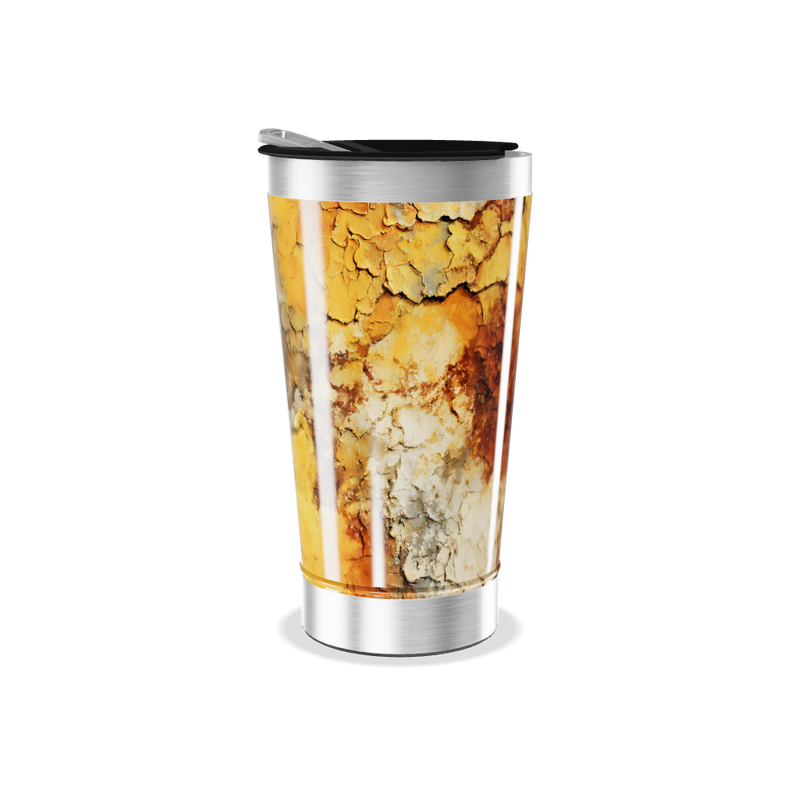 Copo Térmico - Estampa Rachada Colorida