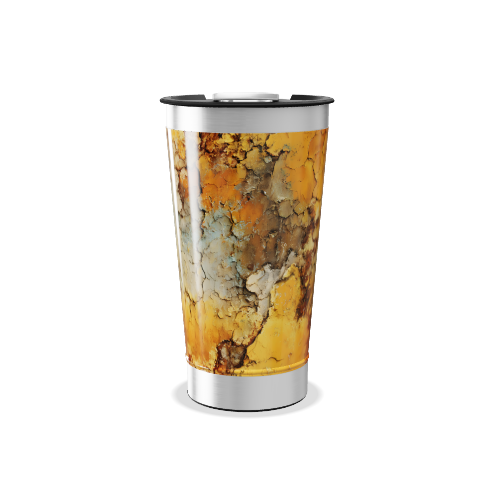 Copo Térmico - Estampa Rachada Colorida