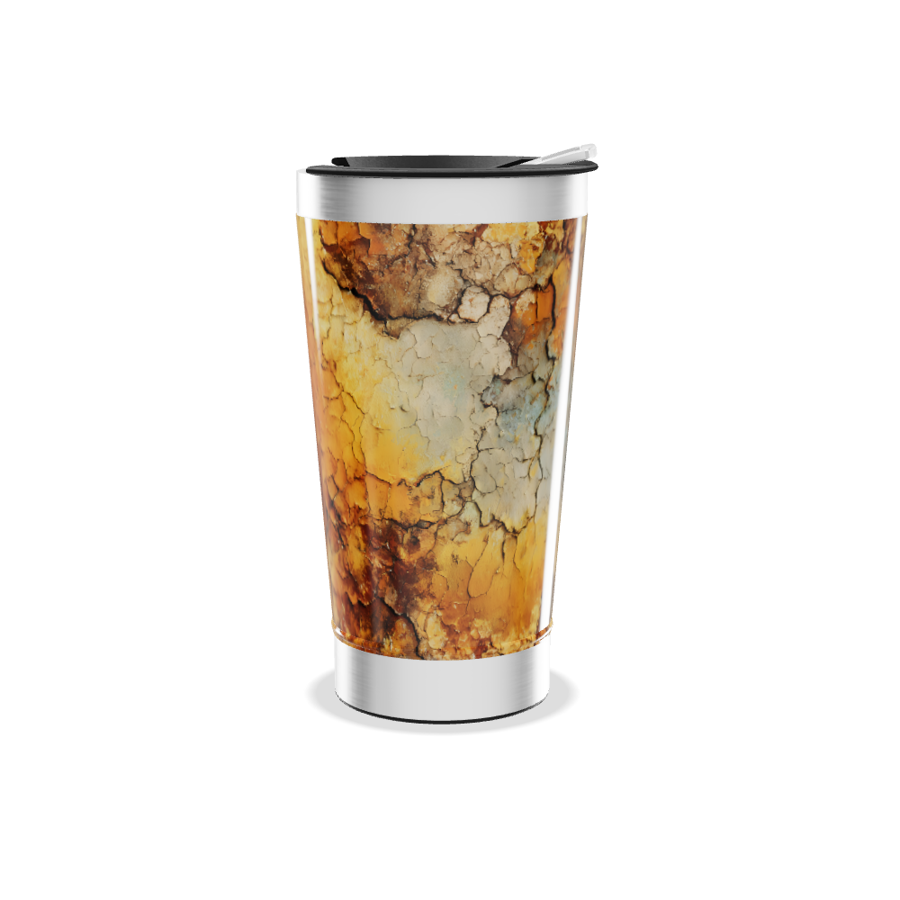 Copo Térmico - Estampa Rachada Colorida