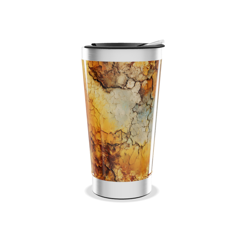 Copo Térmico - Estampa Rachada Colorida