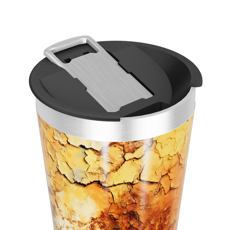 Copo Térmico - Estampa Rachada Colorida