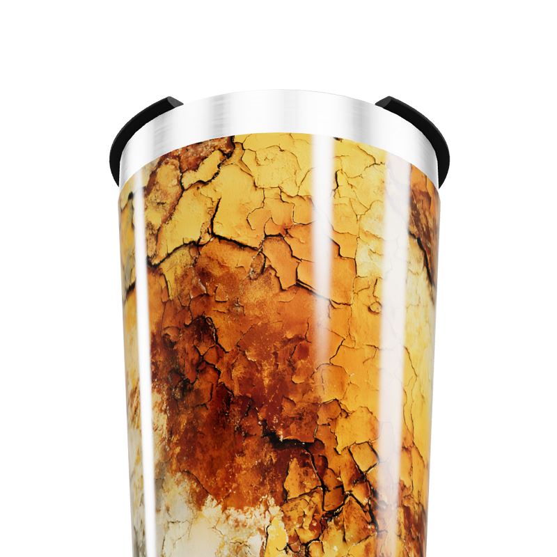 Copo Térmico - Estampa Rachada Colorida