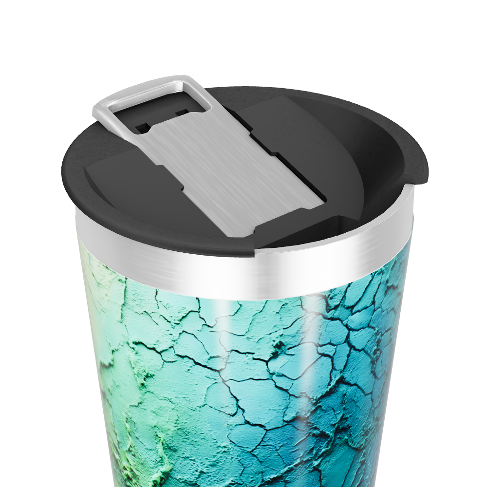 Copo Térmico - Azul Texturizado