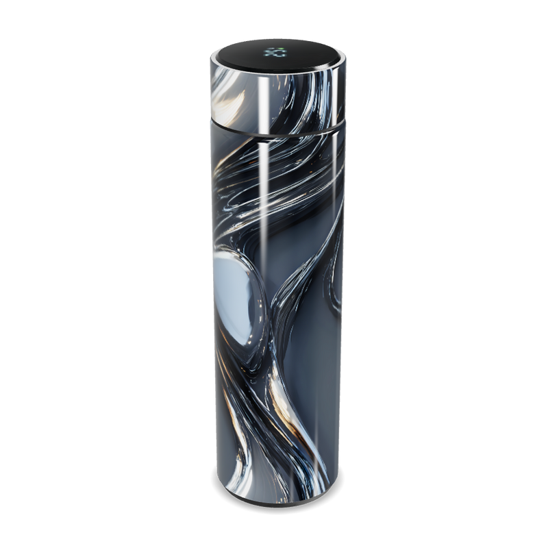 Garrafa Térmica Touch - Design Preto Metálico