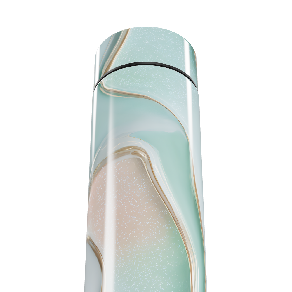 Garrafa Térmica Touch - Mármore Verde Digital