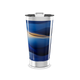 Copo Térmico - Azul com ondas