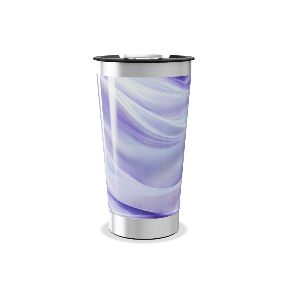 Copo Térmico - Roxo Marmorizado Aço Inox