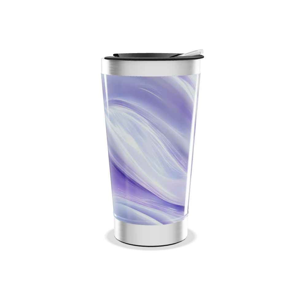 Copo Térmico - Roxo Marmorizado Aço Inox