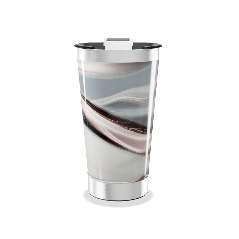 Copo Térmico - Inox com Estampa Ondas