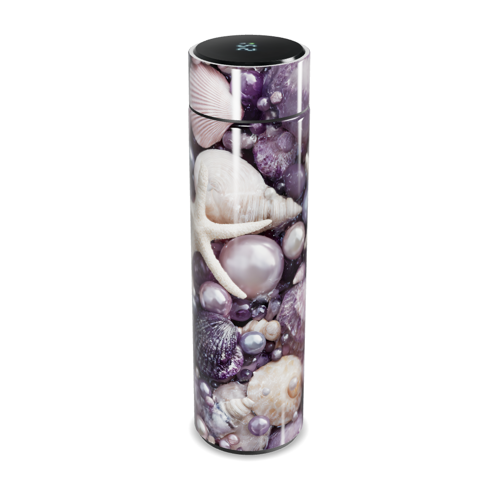 Garrafa Térmica Touch - Estampa Marinha Perolada