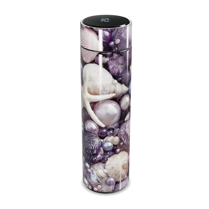 Garrafa Térmica Touch - Estampa Marinha Perolada