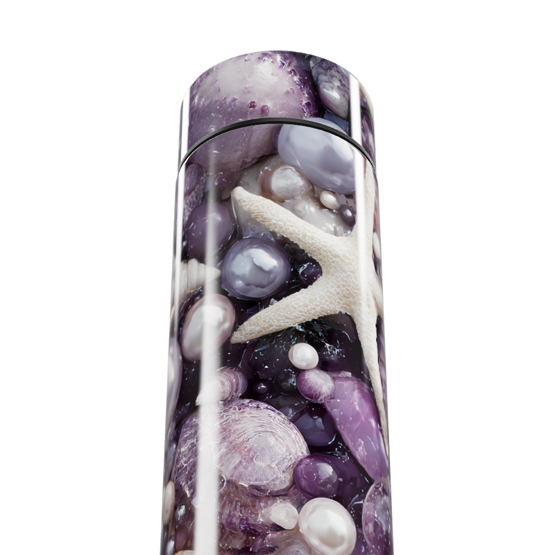 Garrafa Térmica Touch - Estampa Marinha Perolada