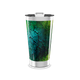 Copo Térmico - Textura Verde Azul