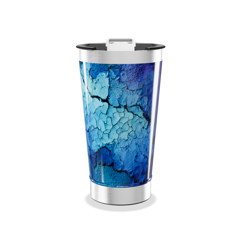 Copo Térmico - Azul Texturizado Inox