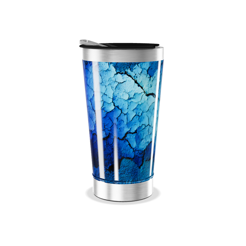 Copo Térmico - Azul Texturizado Inox