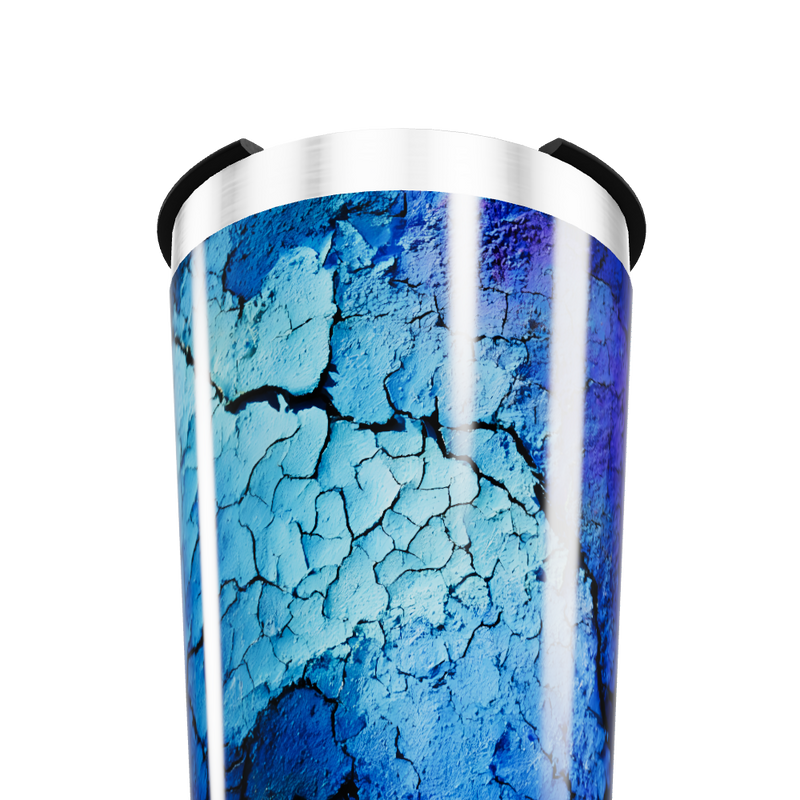 Copo Térmico - Azul Texturizado Inox