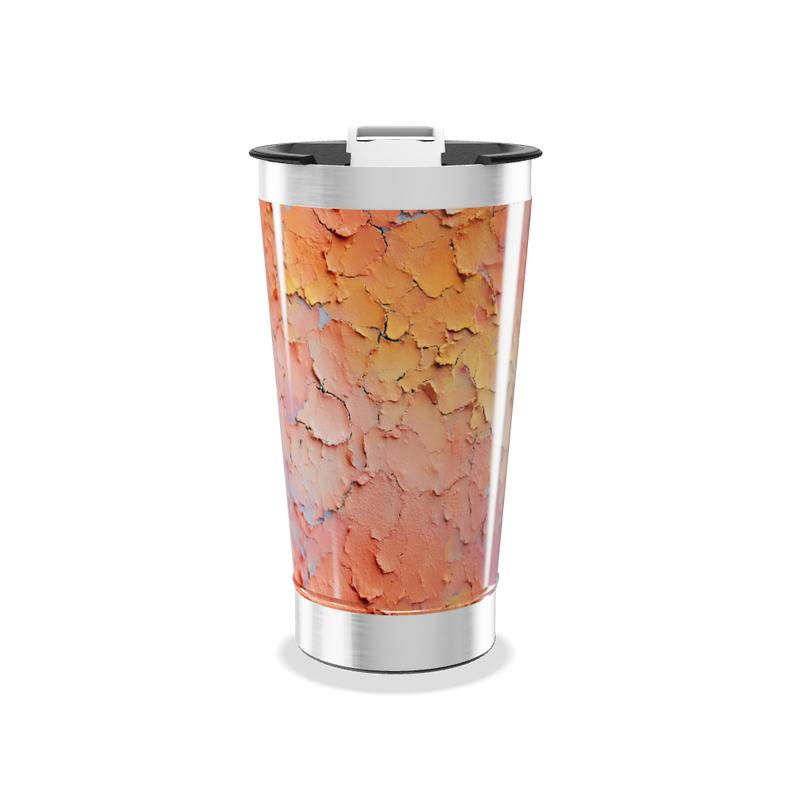 Copo Térmico - Estampa Texturizada Colorida