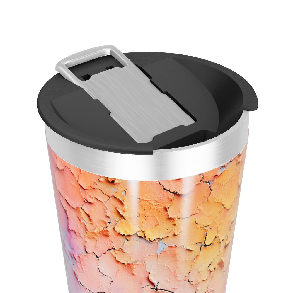 Copo Térmico - Estampa Texturizada Colorida