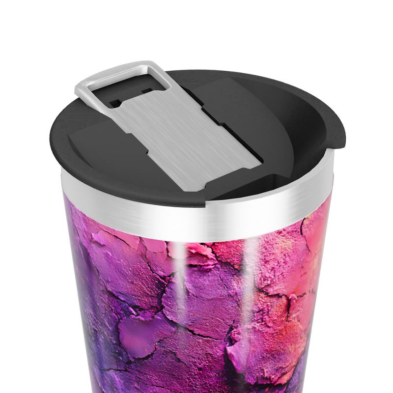 Copo Térmico - Estampa Abstrata Colorida