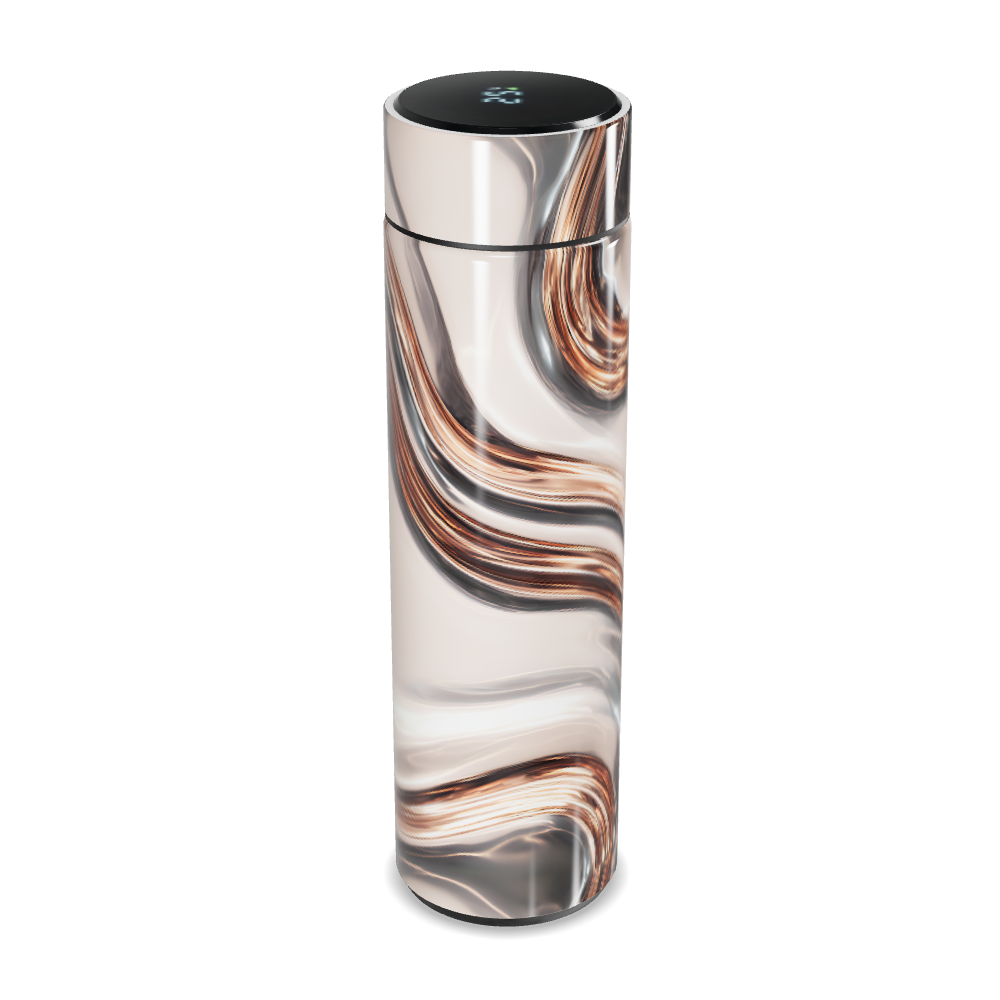 Garrafa Térmica Touch - Mármore Cobre