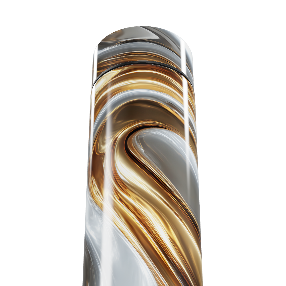 Garrafa Térmica Touch - Design Marmorizado