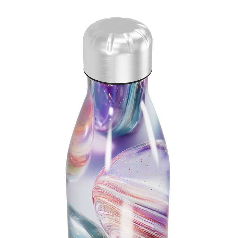 Garrafa Inox - Estampa Cósmica Colorida