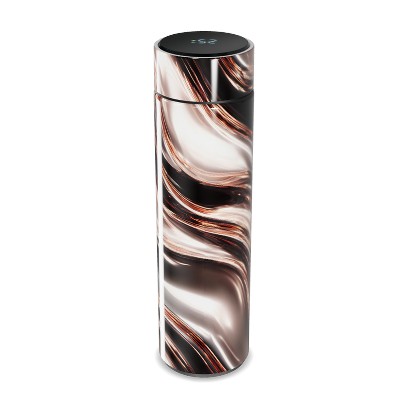 Garrafa Térmica Touch - Marmorizada preta