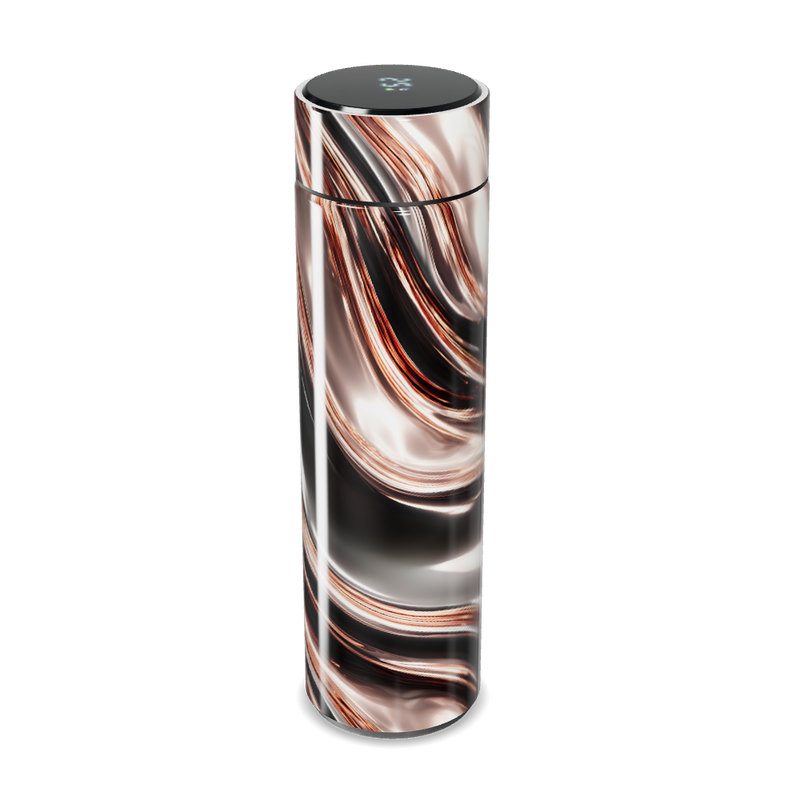 Garrafa Térmica Touch - Marmorizada preta