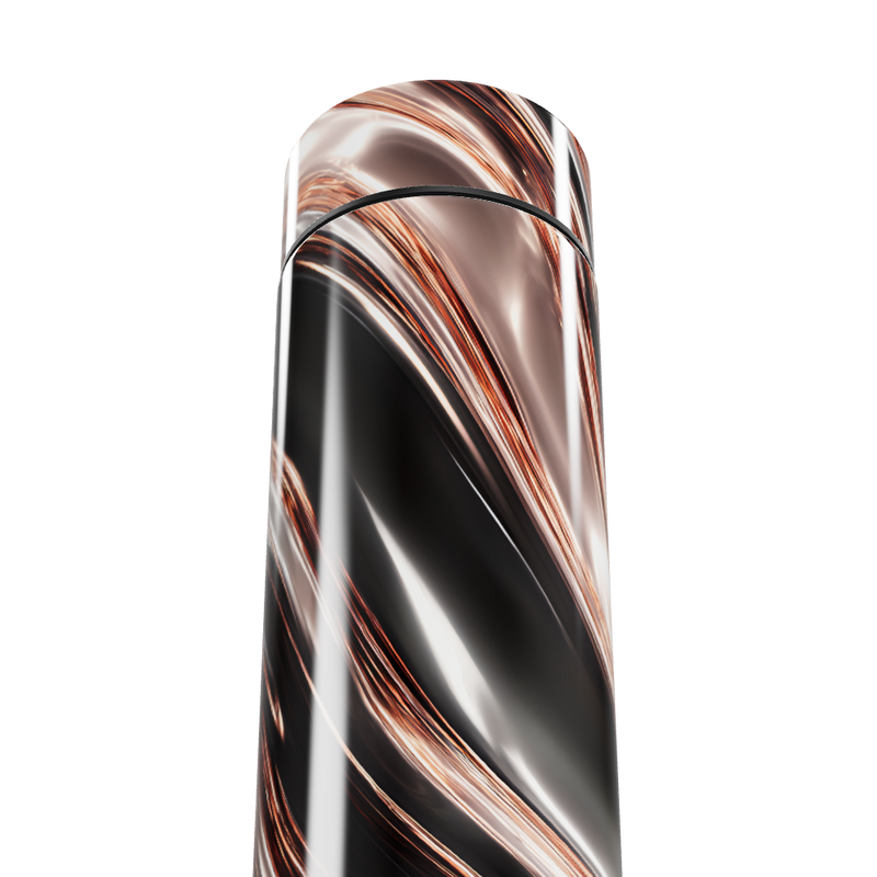 Garrafa Térmica Touch - Marmorizada preta