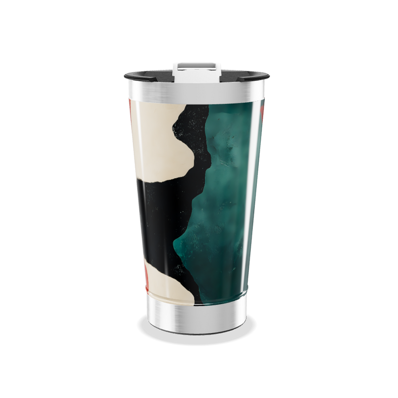 Copo Térmico - Estampa Abstrata