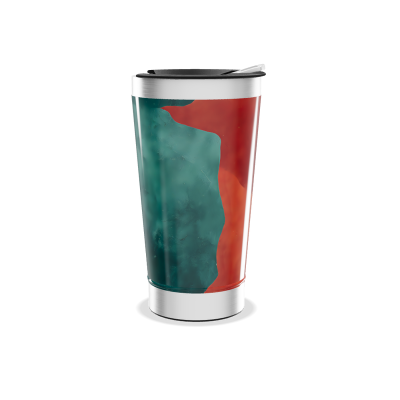 Copo Térmico - Estampa Abstrata