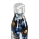 Garrafa Inox - Flores Azul e Branca