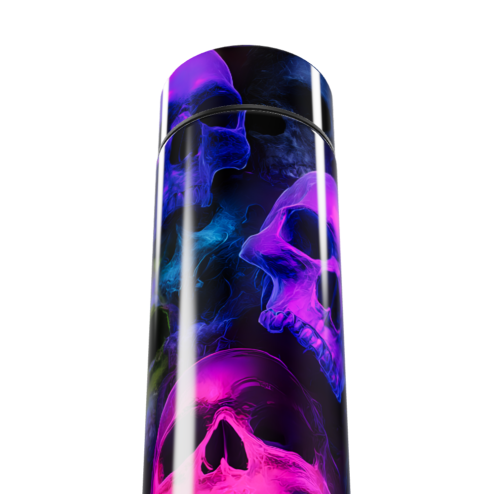 Garrafa Térmica Touch - Caveiras Coloridas