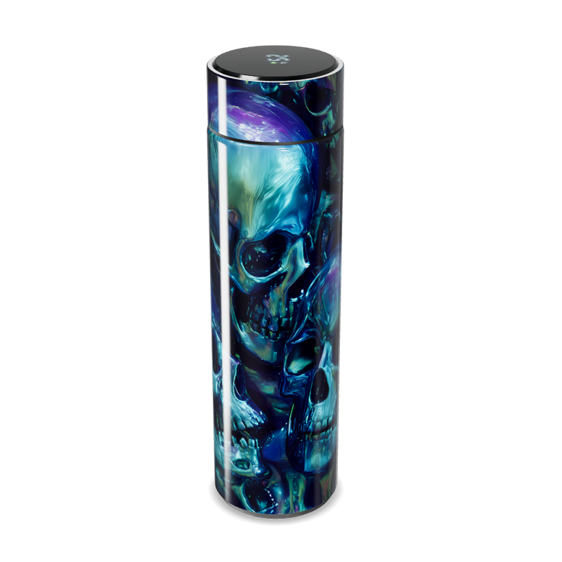 Garrafa Térmica Touch - Caveira Azul 500ml