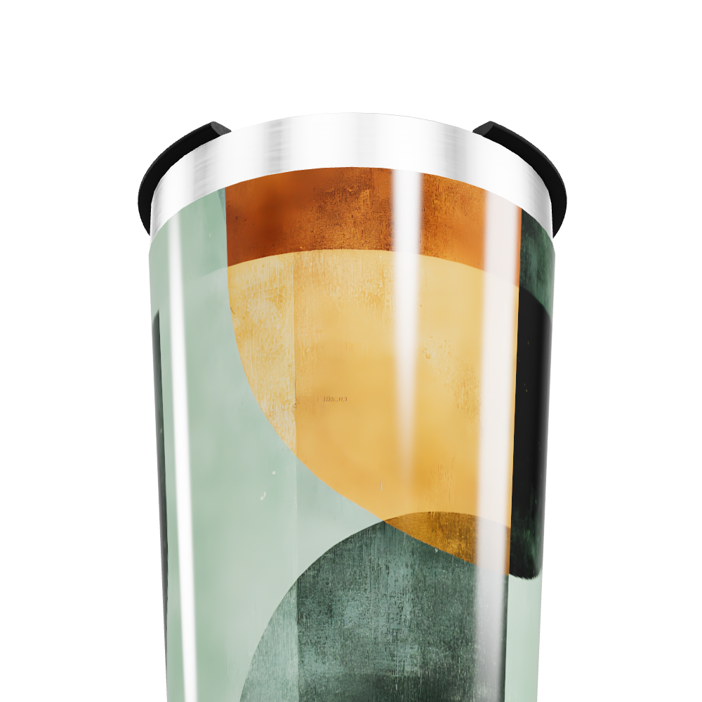 Copo Térmico - Estampa Geométrica Colorida