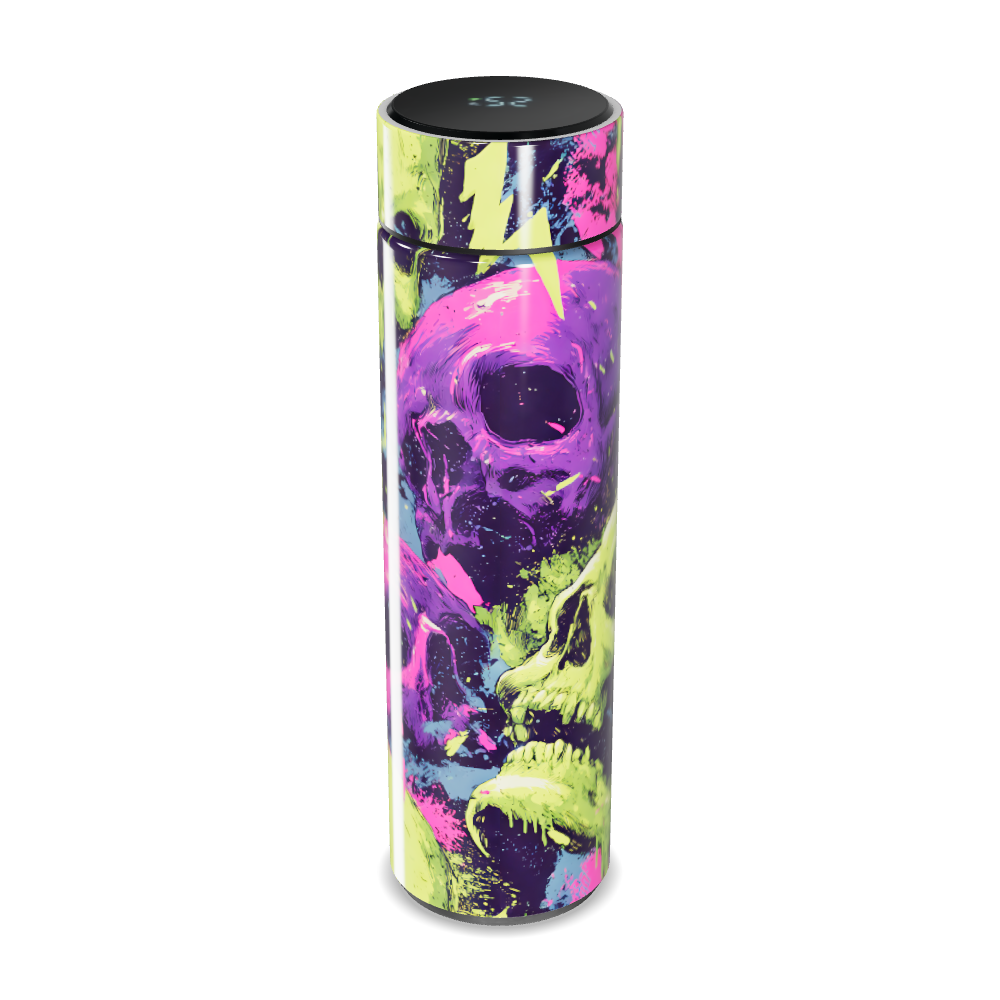 Garrafa Térmica Touch - Estampa Neon Colorida