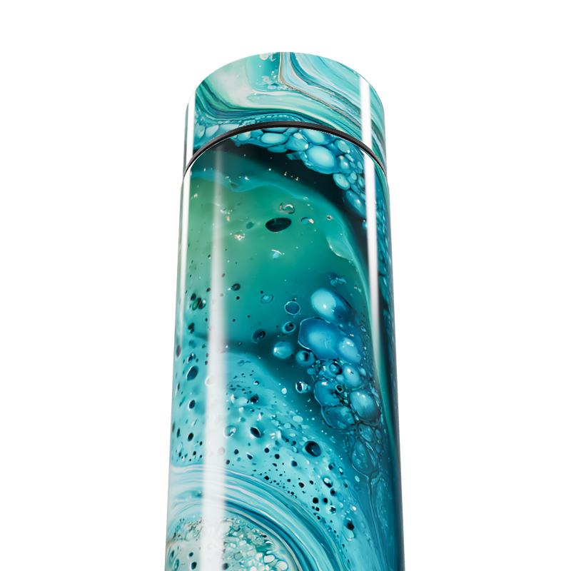 Garrafa Térmica Touch - Verde Marmorizado