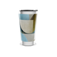Copo Térmico - Estampa Azul Abstrata