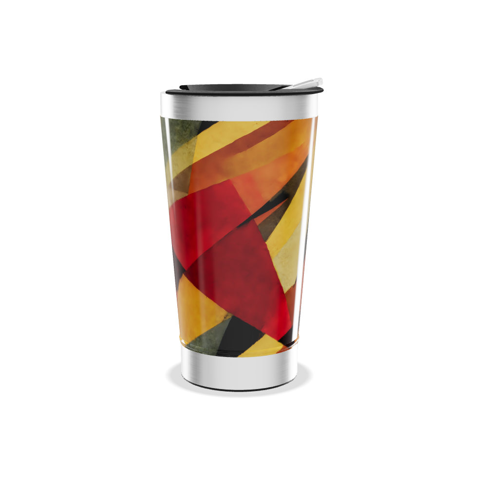 Copo Térmico - Estampa Colorida Aço Inox