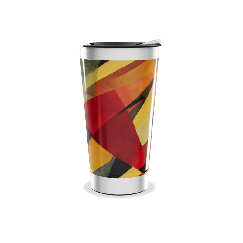 Copo Térmico - Estampa Colorida Aço Inox