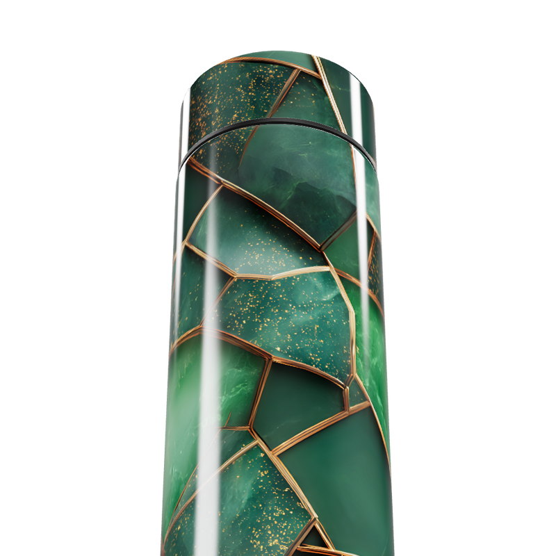 Garrafa Térmica Touch - Verde Marmorizado