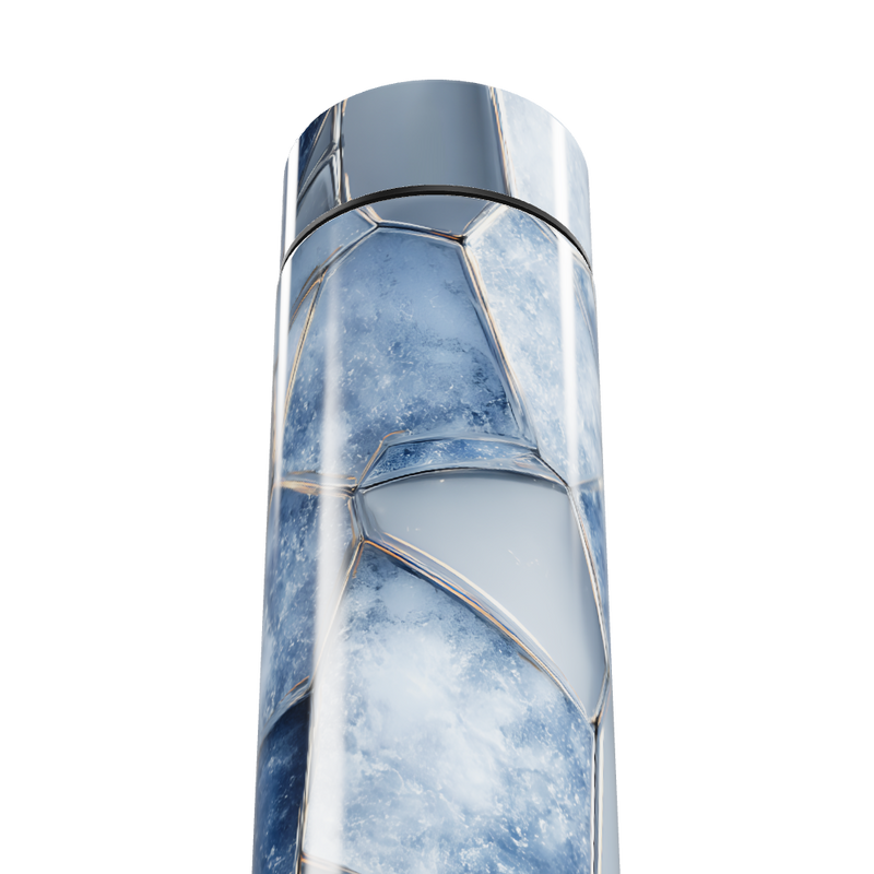 Garrafa Térmica Touch - Estampa Gelo Azul